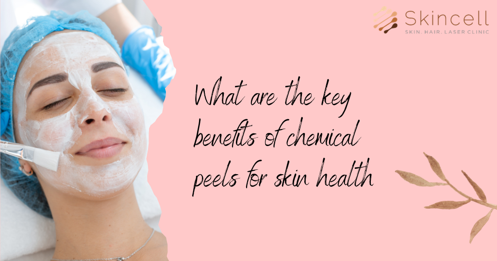 What are the key benefits of chemical peels for skin health?
